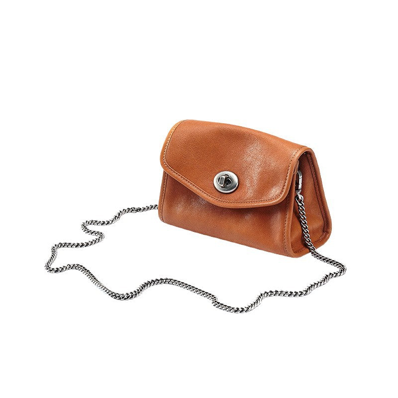Envelope Package Women's Chain Leather Messenger Bag