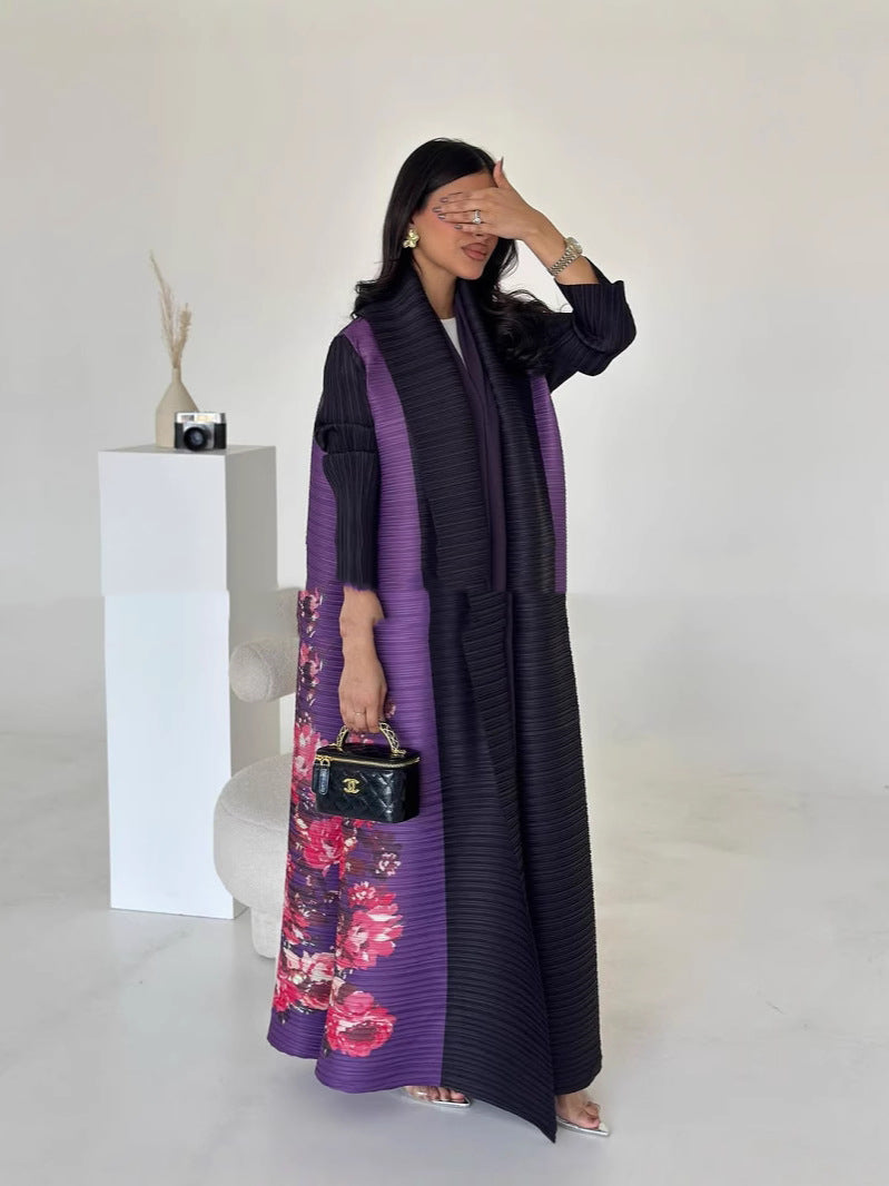 Printed Shawl Cardigan Ethnic Style Wear