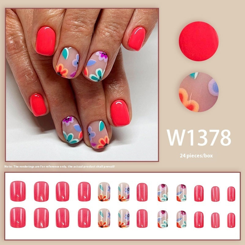 Fashion Guest Sweet And Simple Temperament Nail Patch