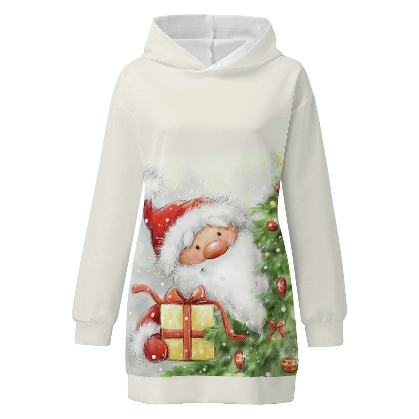 Christmas Print Hoodie Digital Printing