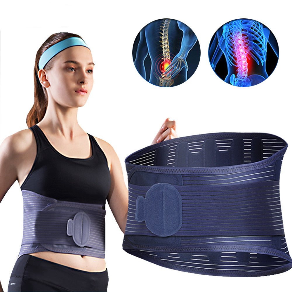 Hot-pressed Luomai Waist Belt Four Seasons Warm Health Care Waist Support