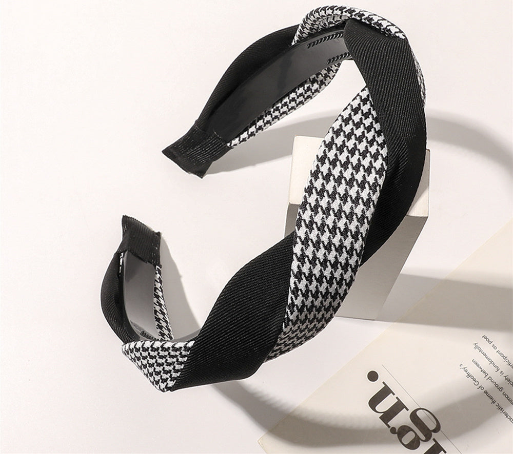 Curry Cross Hair Band Fashionable And Versatile