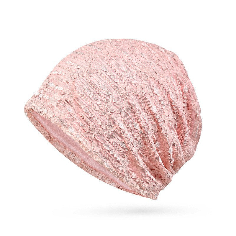 Women's Hollow Breathable Pullover Cap