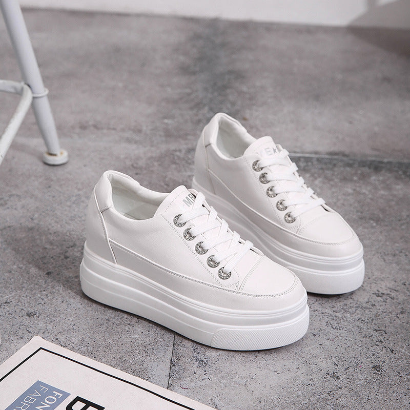 Lace-up Platform Platform High-rise Sneakers