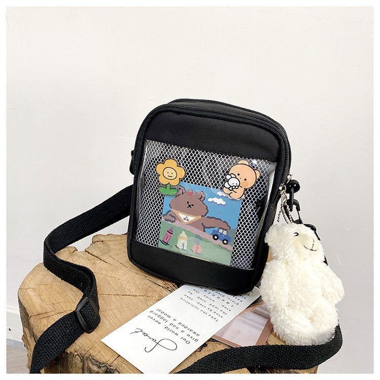 Candy Color Small Square Bag Cute One-shoulder Diagonal Women