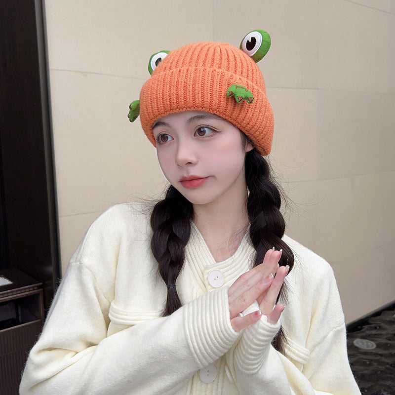 Loose Ear Protection Fashionable Pullover Wool