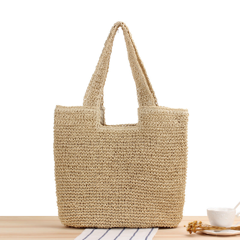 Fashion One Shoulder Straw Woven Bag