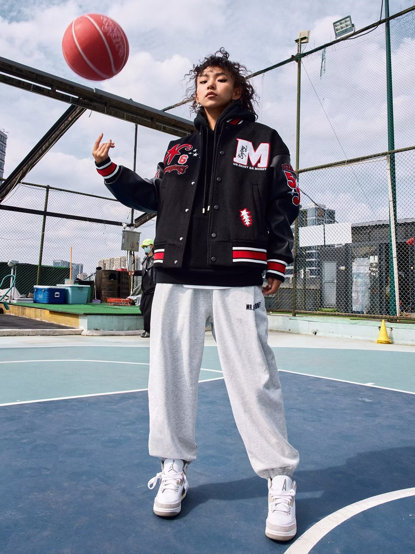 Amerikansk baseballuniform til mænd og kvinder