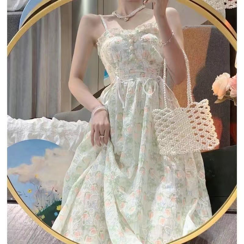 Womens Sun-Protective Cardigan And Camisole Dress Set