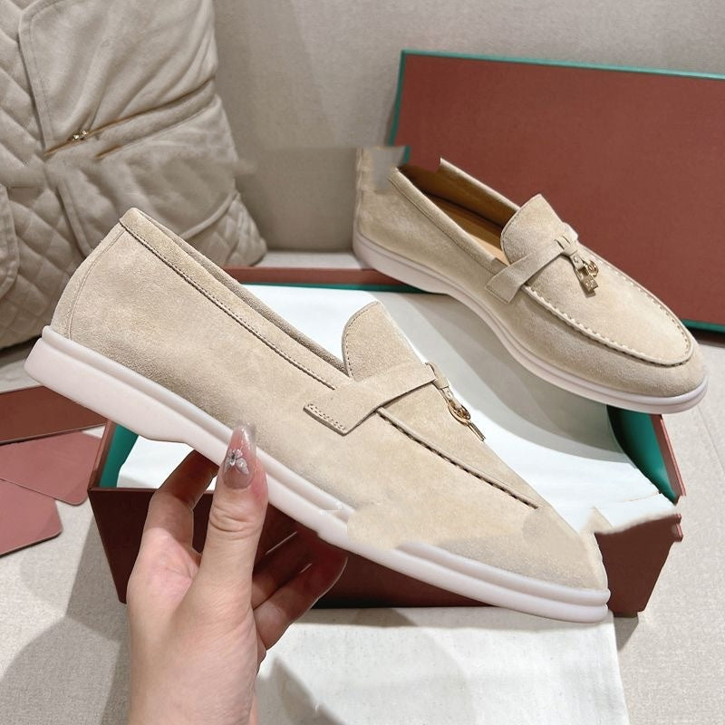 Rubber Platform Peas Oversized Shoes