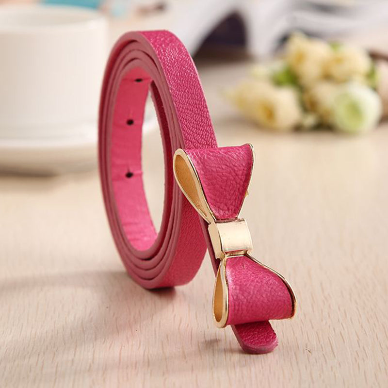 Versatile women's bow belt