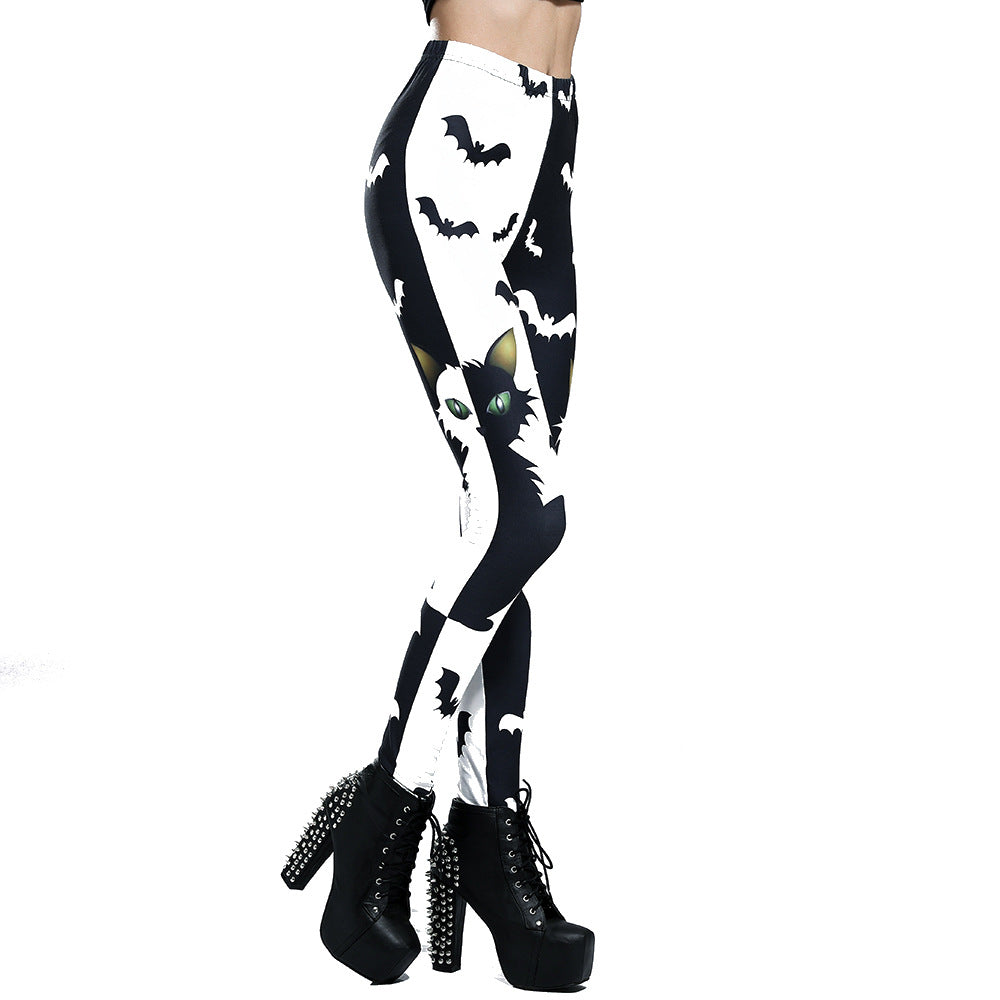 Dame Leggings Afslappet 3D Digital Print