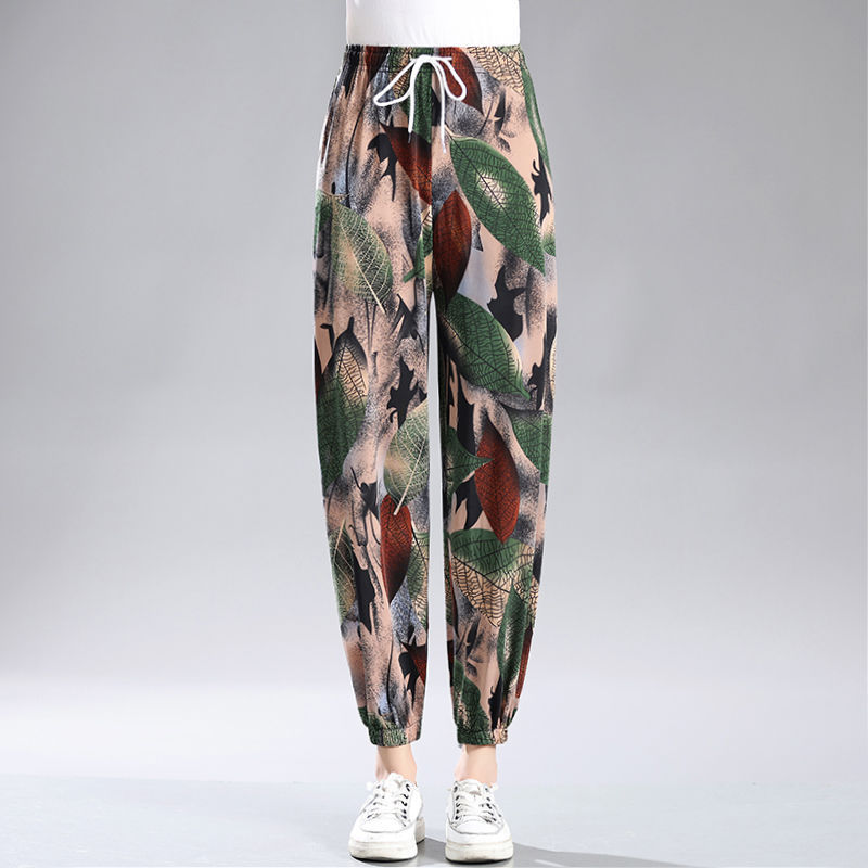 Elastic Plus Size Summer Anti Mosquito Pants