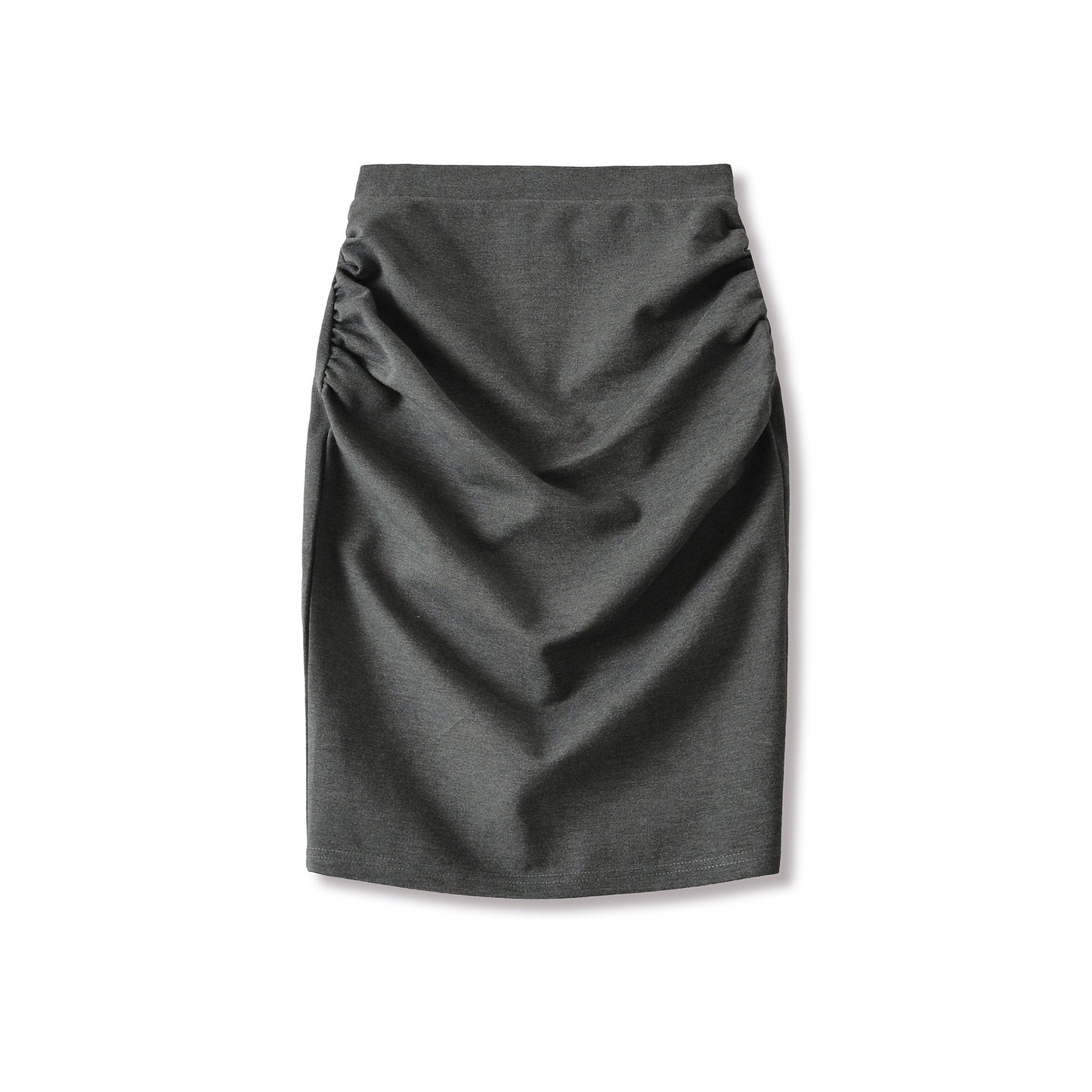 Womens High-waisted Figure-flattering Skirt With A Slit