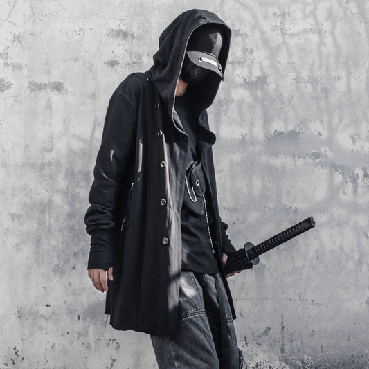Nengfeng Jacket Men's Funeral Hooded Yamamoto Coat