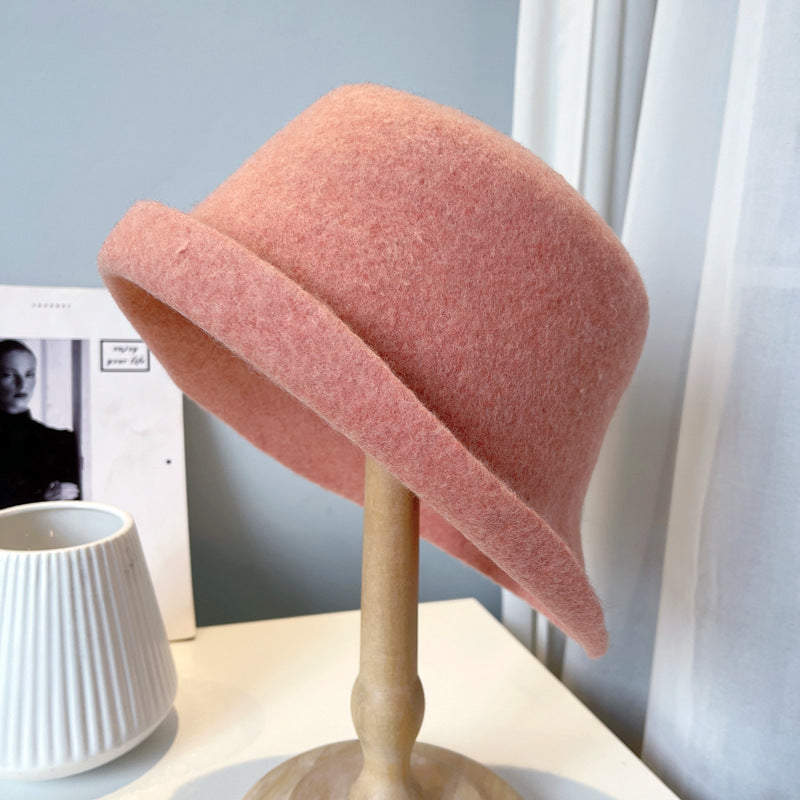 Australian Wool Bucket Hat Women's Small Warped Edge