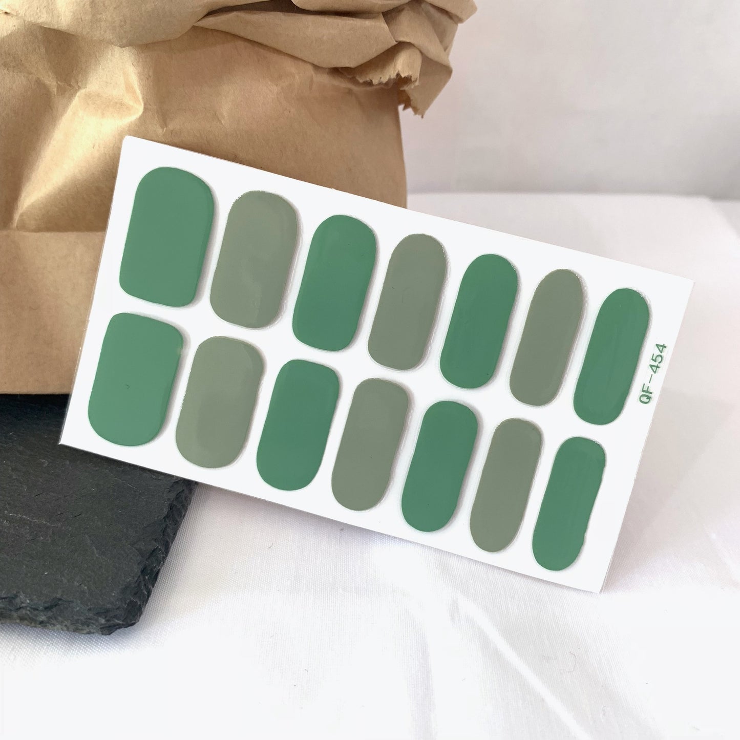 Fashion Tearable Waterproof Nail Sticker