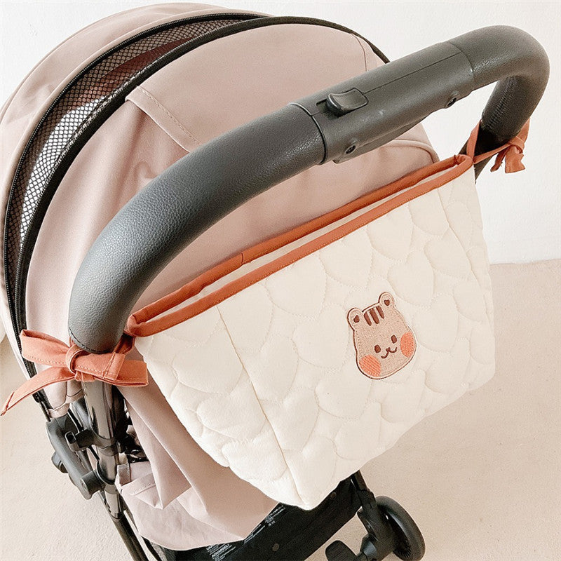 Dot Baby Bed Quilted Storage Bag
