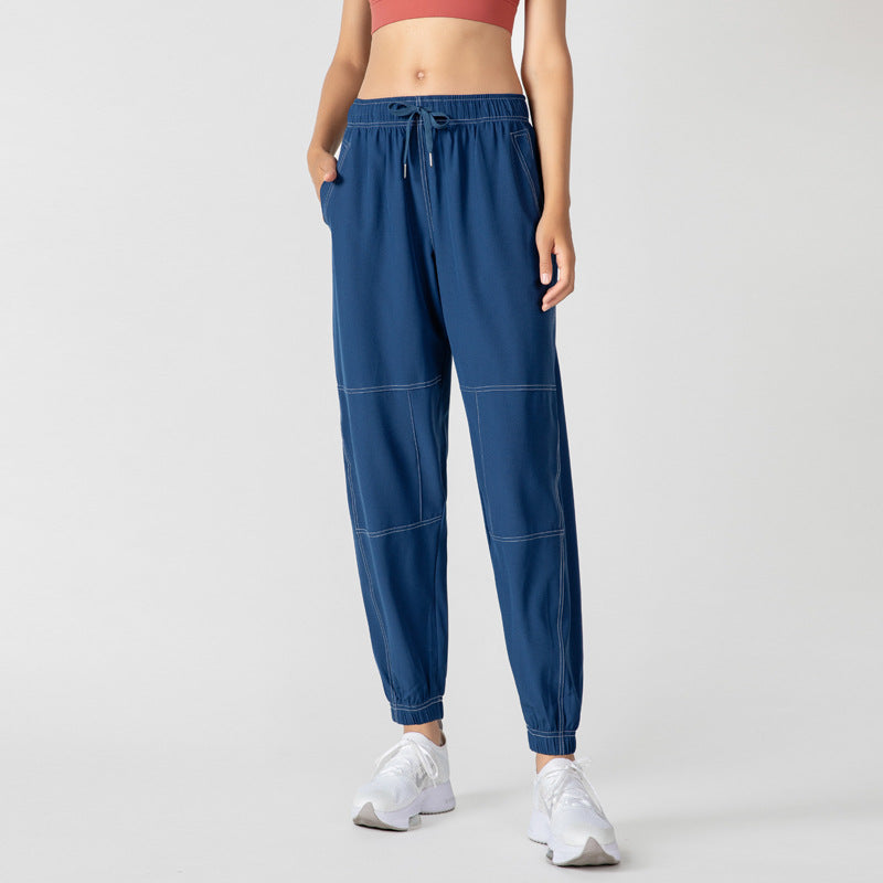 Casual Sports Pants Female Loose Tappered Slimming Ins Trendy Fitness
