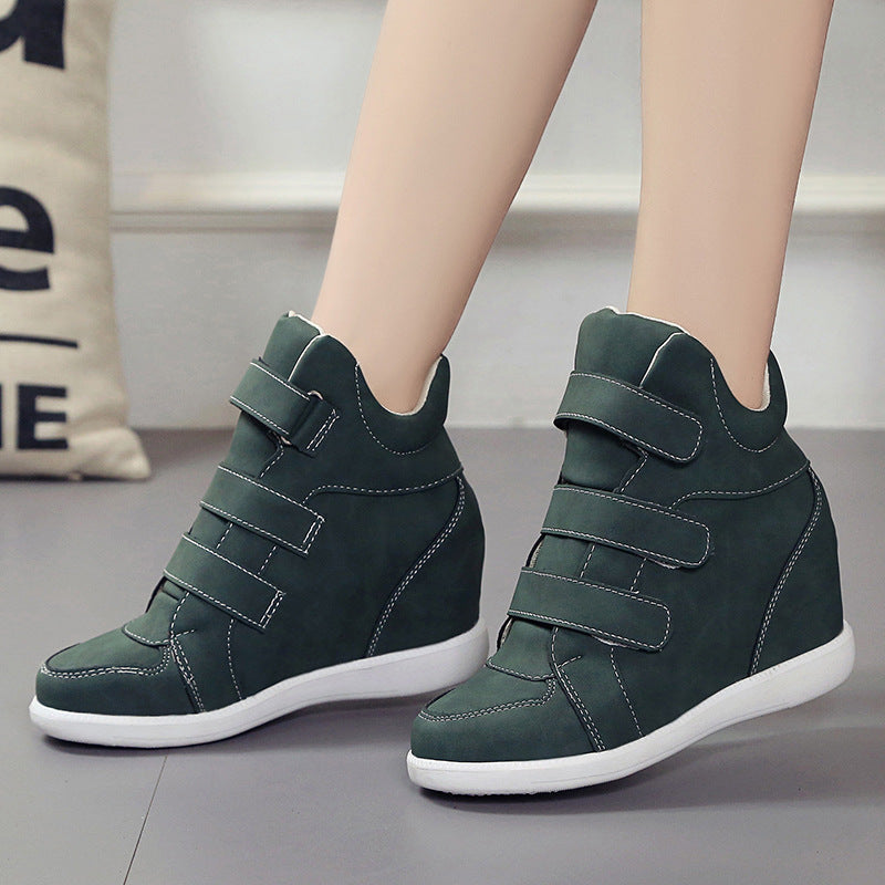 Women Slimming High Top Shoes With Velcro