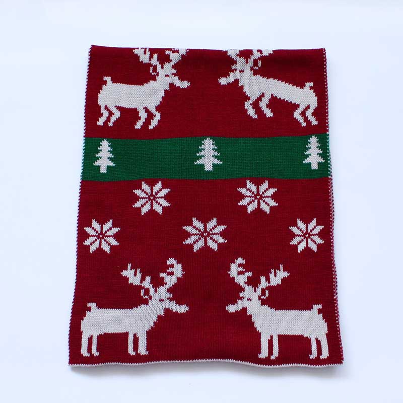 Cute Student Knit Woolen Scarf In Winter