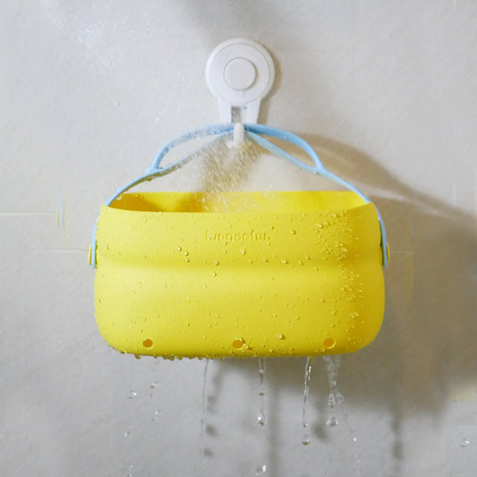 Cosmetic Bag2-in-1  With Handle Hangable Dry And Wet Separation Toiletry Bag Fashion Candy-color Portable Waterproof Storage Travel Bags
