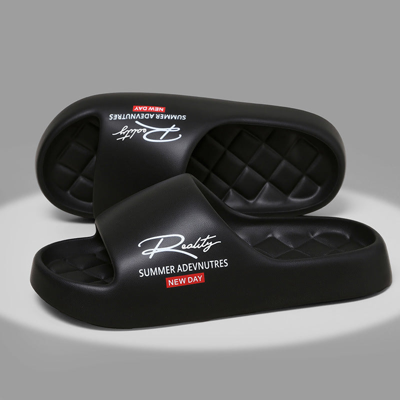 Men's Casual Lightweight IndoorOutdoor Beach Slippers