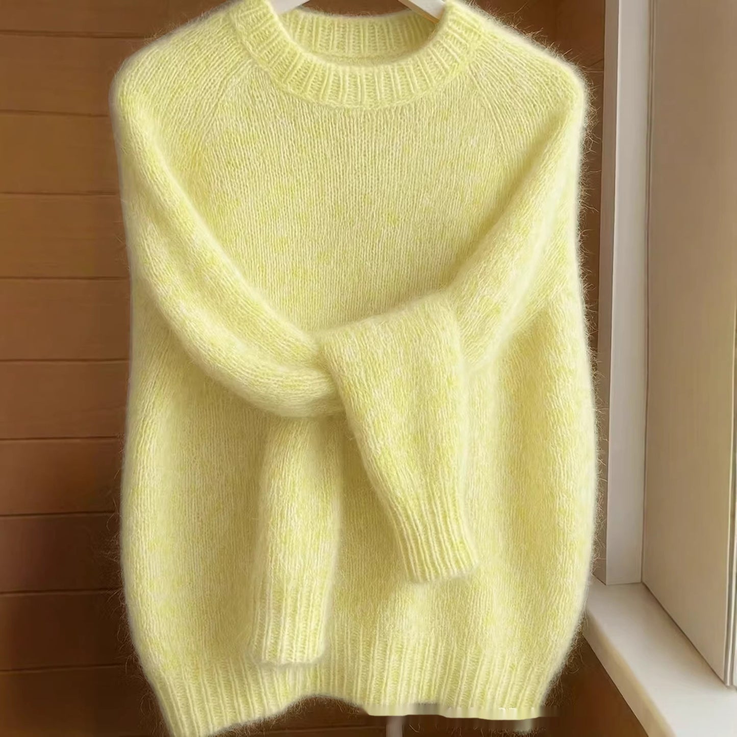 Soft Cozy Loose-fitting Casual Thin Knit Sweater