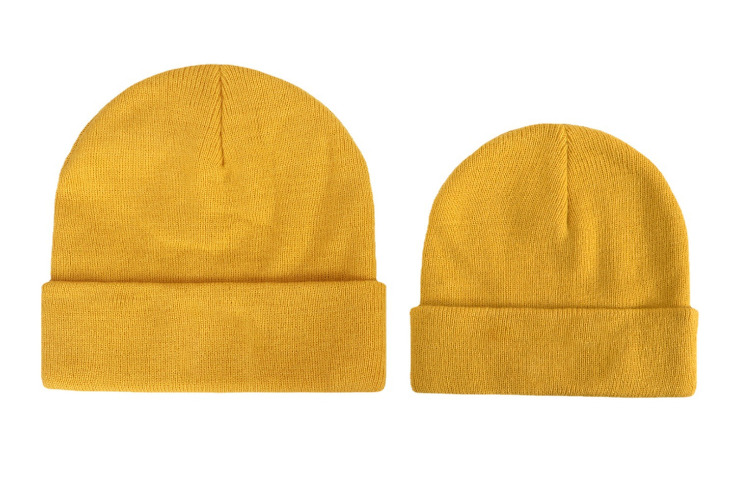 Children Adult Autumn And Winter Knitted Hat Parent-child Style