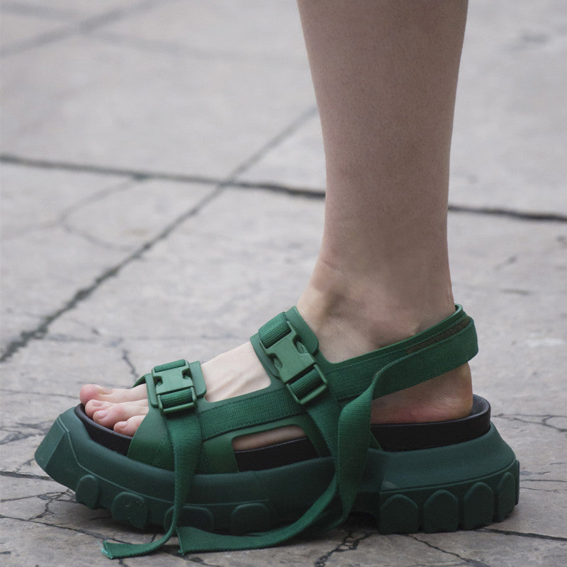 Super Hot Shoes Spring And Summer New Flat - Bottom Women's Shoe Muffin