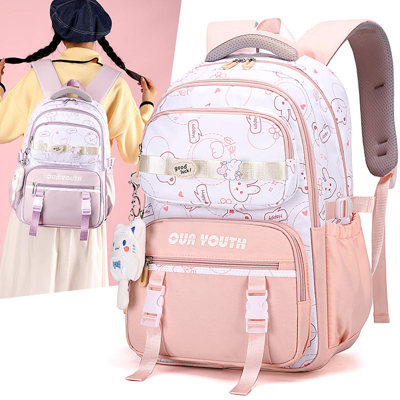 Cute Girl Lightweight Ins Style Large Capacity Lightweight Backpack