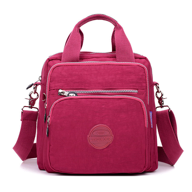 Nylon Bag Single Shoulder Messenger Bag Portable Lady Backpack