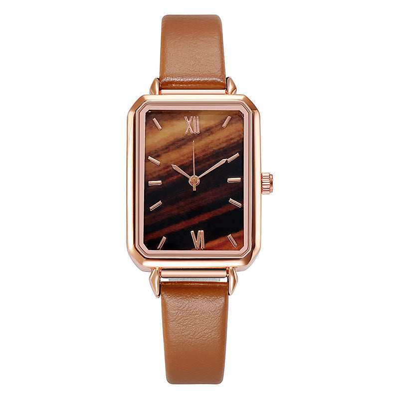 Retro Green Peacock Green Disc Watch