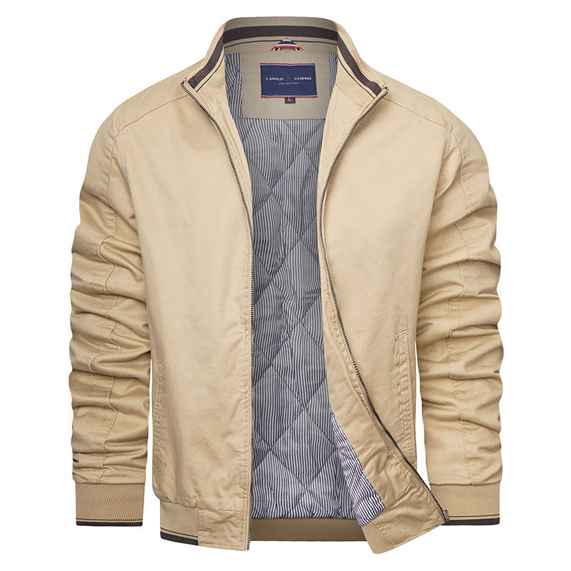 Plus Size Men's Casual Loose Padded Jacket
