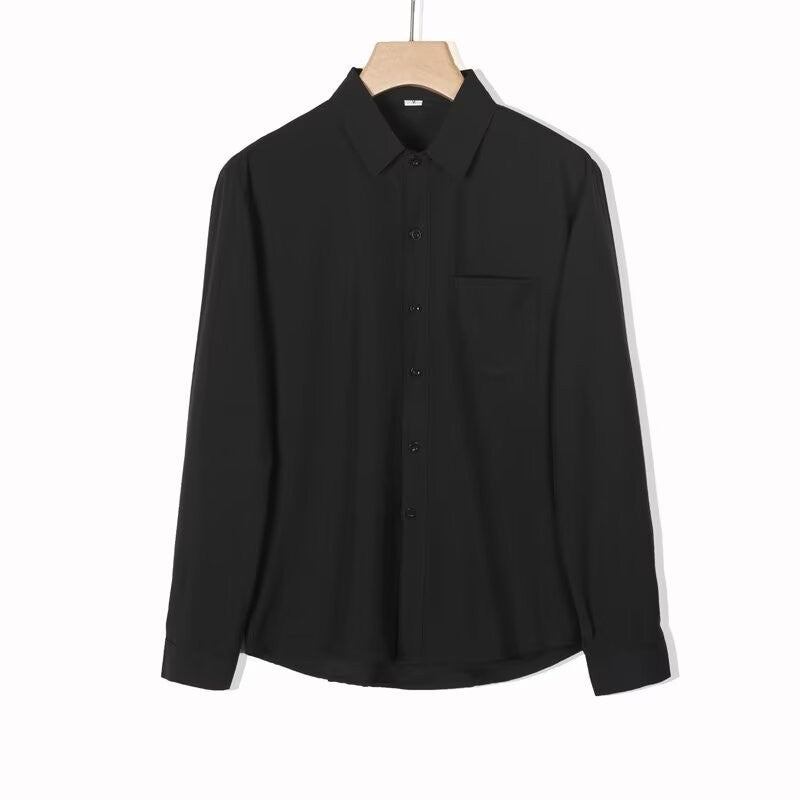 Korean-style Loose High-end Drape Long-sleeved Shirt