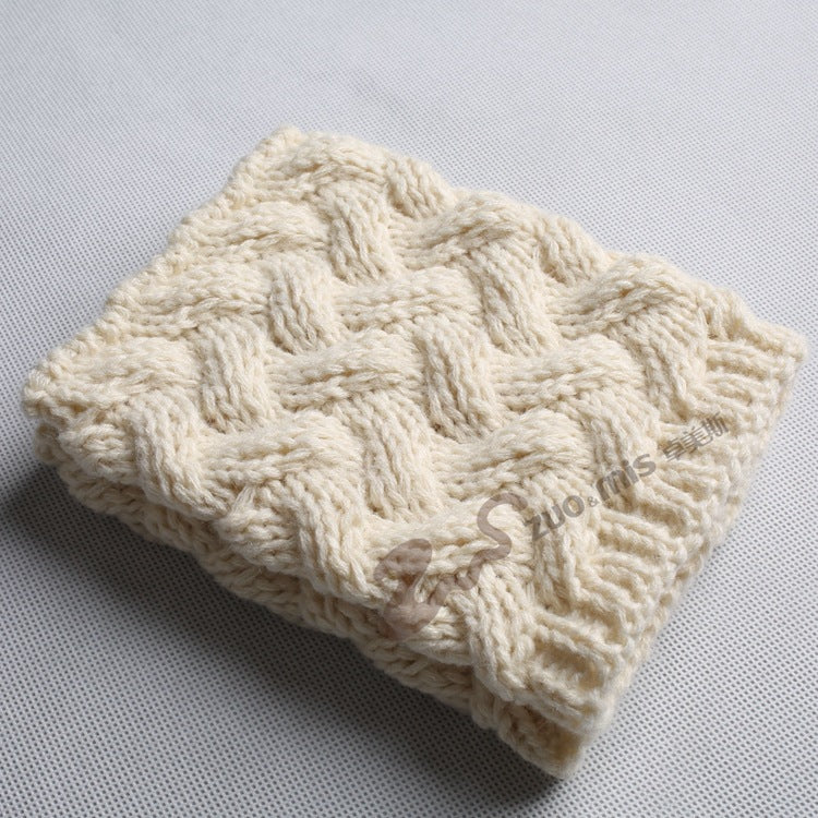 Boots Cover Short Thick Needle Thickened Bamboo Woven Wool Socks