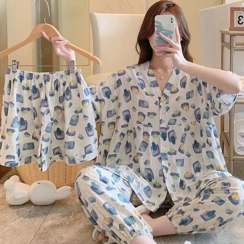Middle-aged And Elderly Women's Home Shorts