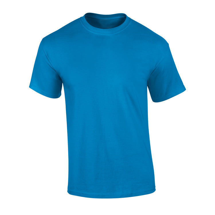 Men's And Women's Advertising Campaign Round Neck Short Sleeve