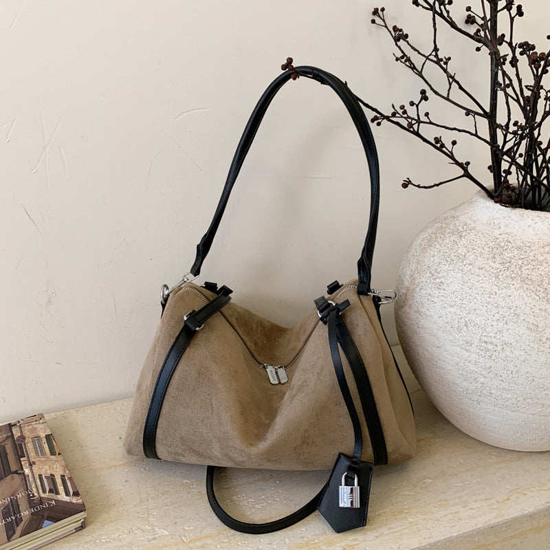 New Commuter Frosted Large Capacity Versatile Crossbody Bag