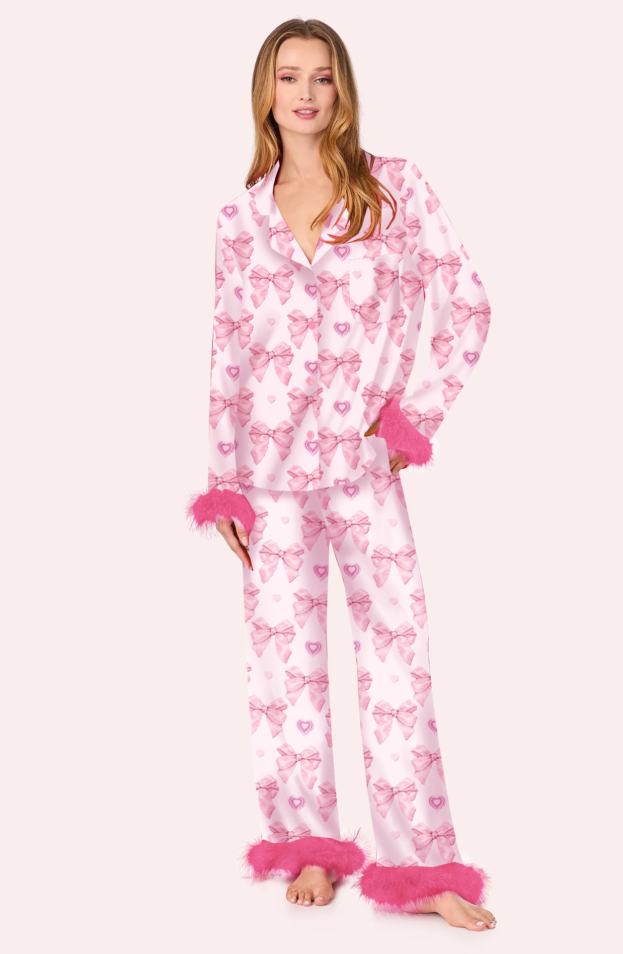 Womens Loose-fitting Casual Top And Pants Set