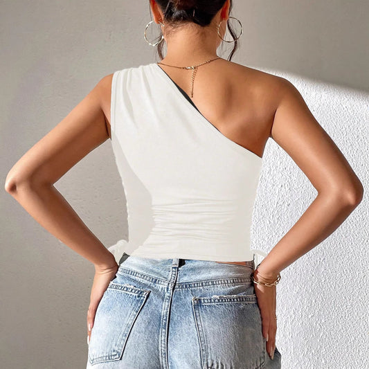 Womens Sexy Off-shoulder Camisole Top
