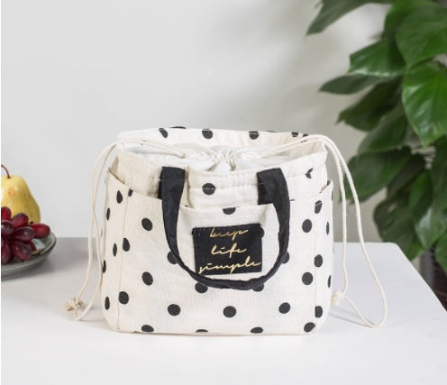 Cute And Large-capacity Heat Preservation Hand-carried Rice Bag