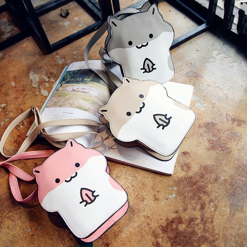 Japanese Soft Girl Cute Animal Play Shoulder Bag