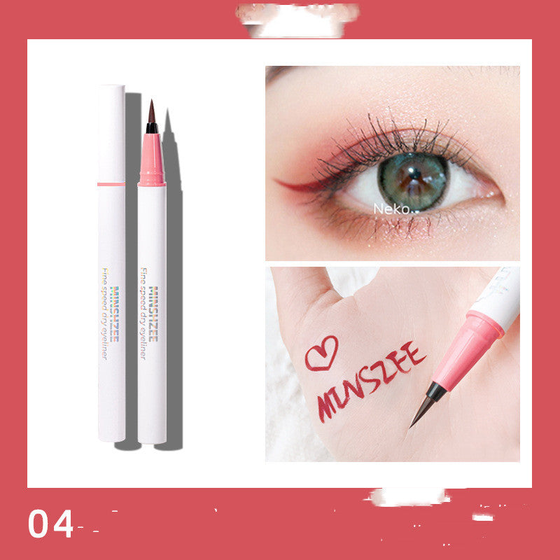 Eyeliner  Xizhi Color Non-smudge Extra Fine Red Waterproof Long-lasting Liquid Eyeliner Pen