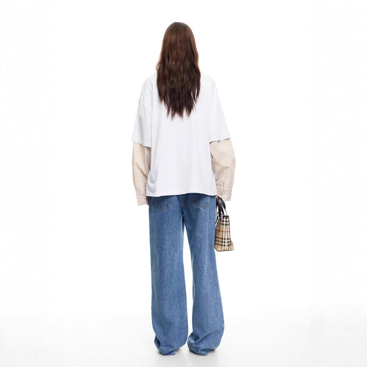 European And American Style Multi-button Women's Jeans