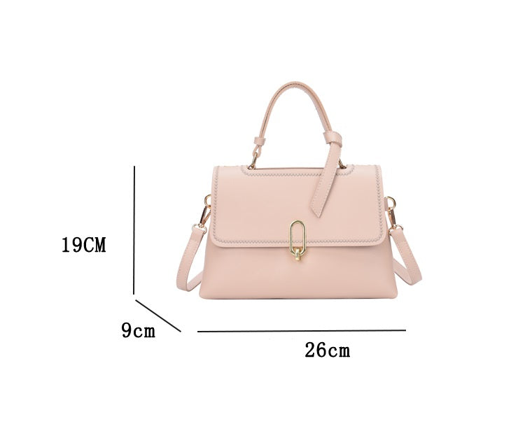 Lock Casual Shoulder Diy Hand Woven Bag