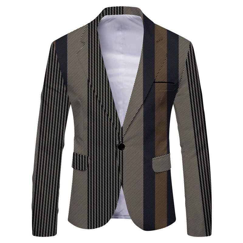 Herre Casual Slim-fit Habitjakke