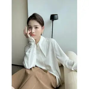 Tipsy French Style High-grade Women's Early Autumn Down Shirt