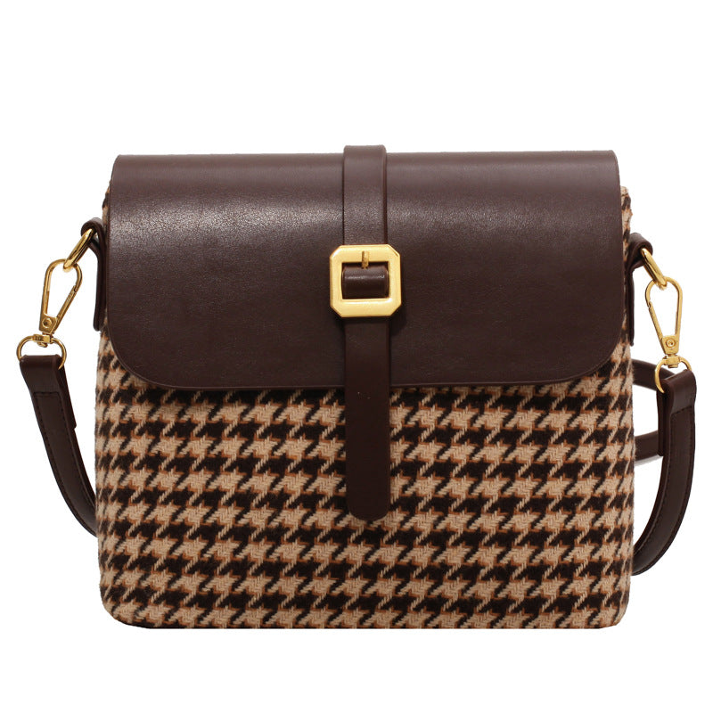 Houndstooth Personality Daily Commuter Female Bag