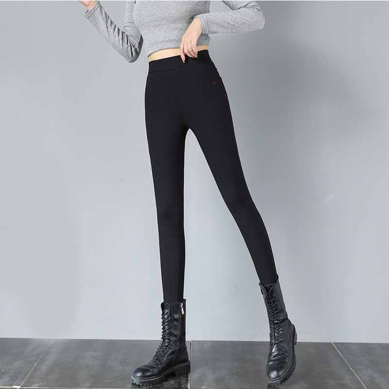 Women's Black High Waist Tight Leggings